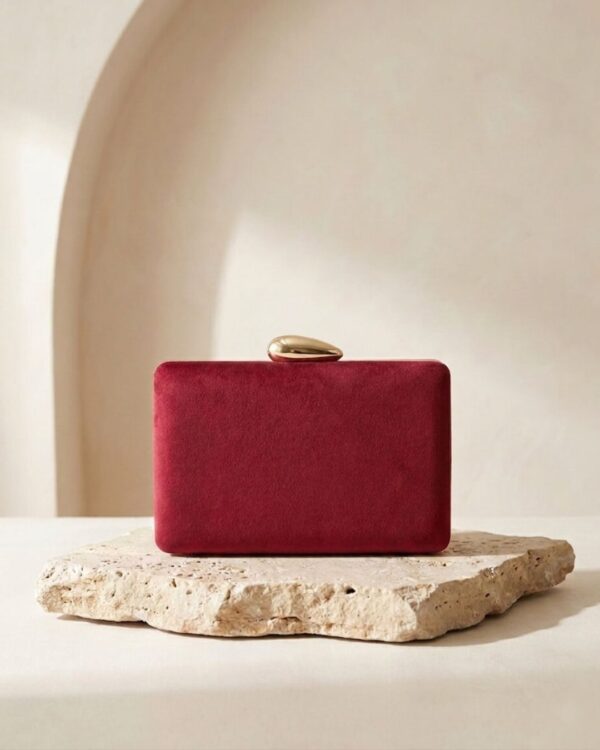 Bolso Burdeos Gota